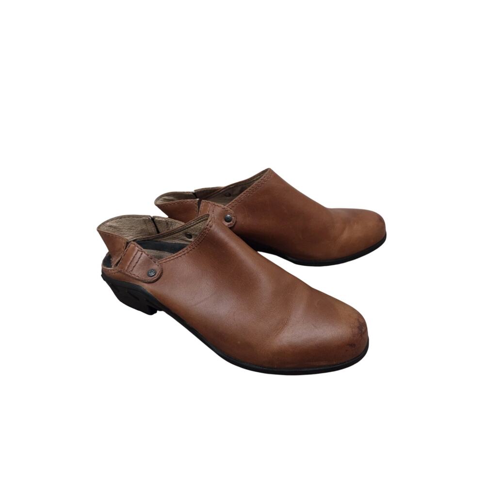 Ariat Mules Brown Leather Slingback Clogs Comfort Western Casual Shoes Womens 11